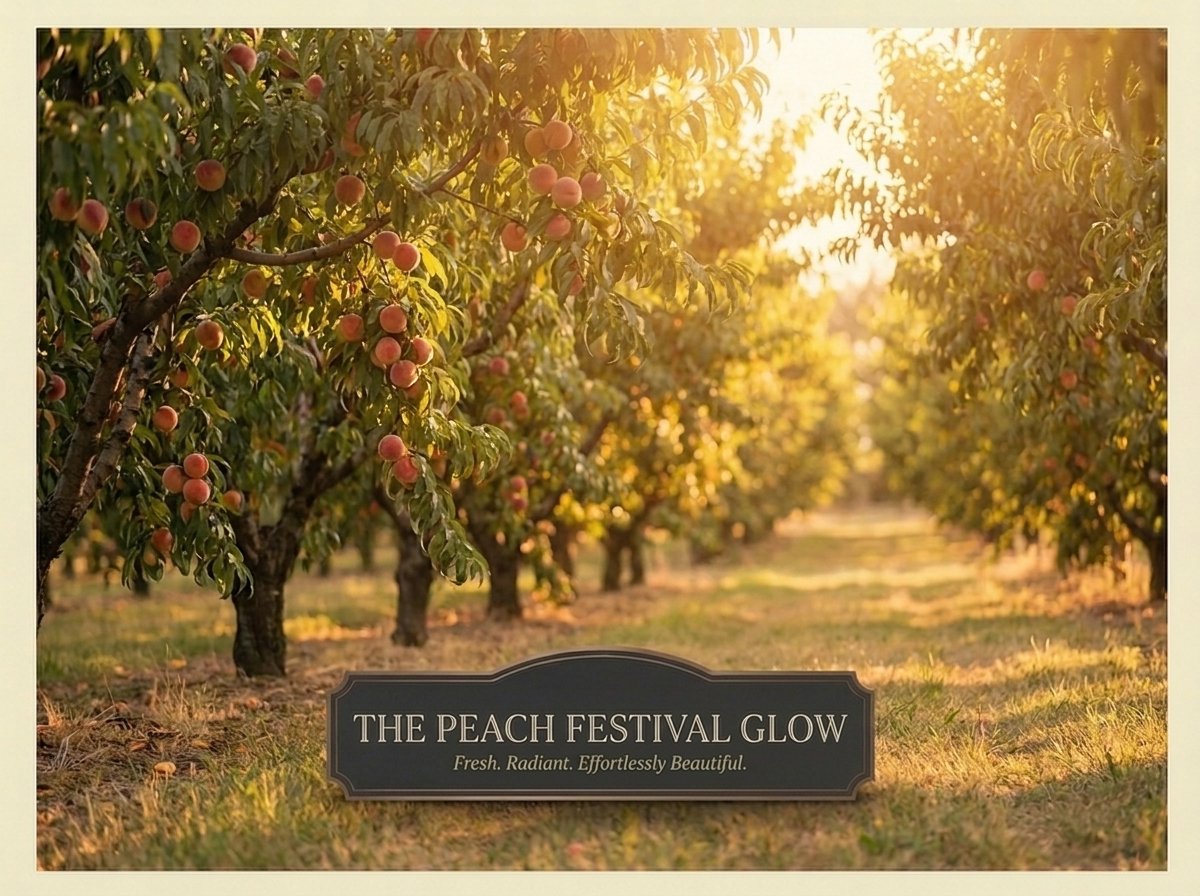 The Peach Festival Glow — Parker County Peach Festival inspired facial