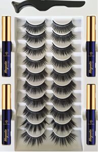 Sample of a magnetic eyelash kit from Amazon